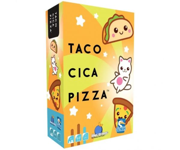 Taco, cica, pizza társasjáték