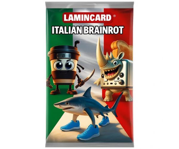 Italian Brainrot Lamincard gyűjthető kártya