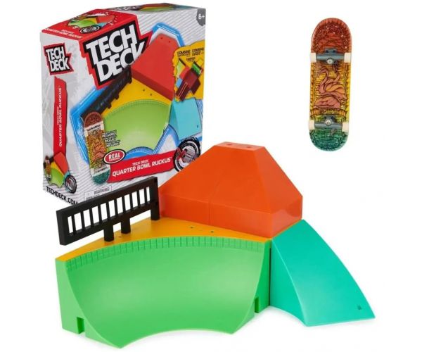 Tech Deck: X-Connect Quarter Bowl Ruckus pályaszett - Spin Master