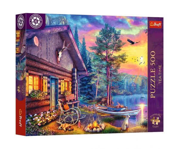 Tea Time Kikötő a naplementében 500db-os Prémium plus quality - Trefl