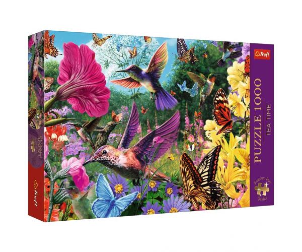 Tea Time Madárkert 1000db-os prémium puzzle - Trefl