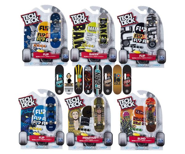 Tech Deck Fingerboard Skateboard više vrsta paketa - Spin Master