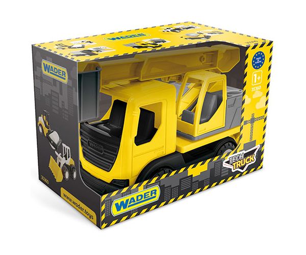 Tech Truck Kamion sa dizalicom u kutiji 29cm - Wader