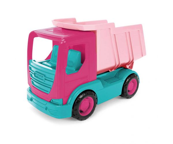Tech Truck rózsaszín dömper 23cm - Wader