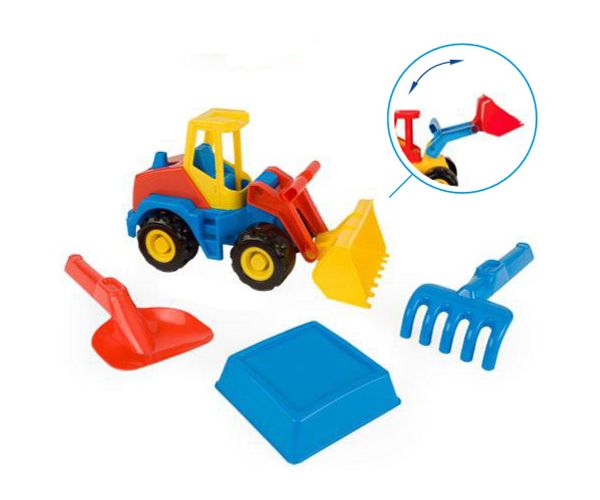 Tech Truck Utovarivač set za pijesak 27cm - Wader