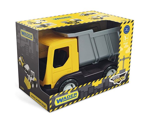 Tech Truck žuti kiper 23cm - Wader