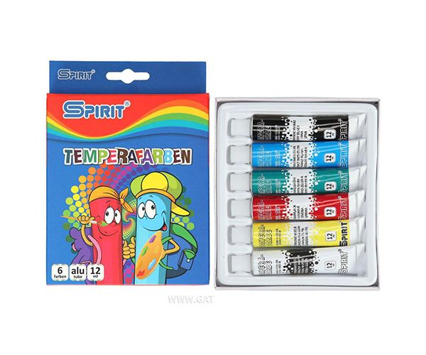 Tempere 6x12ml