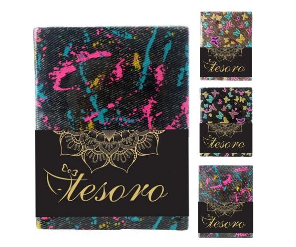 Tesoro Fabric dnevnik 20x14cm - više vrsta