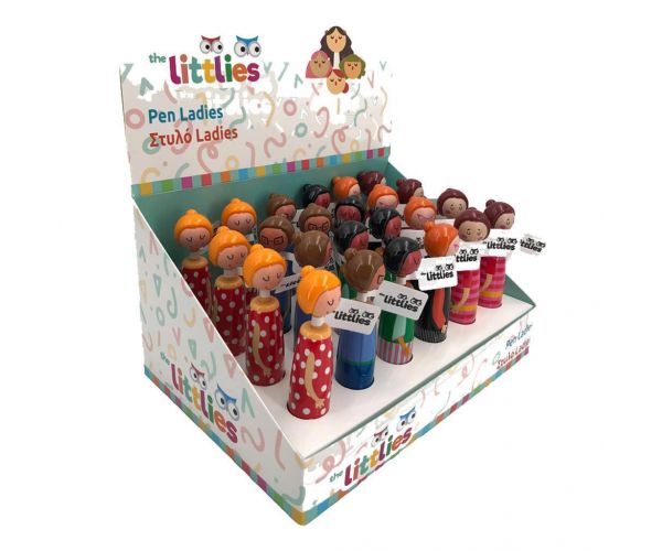 The Littlies: Olovke s dizajnom za djevojčice u nekoliko varijanti, 1 komad