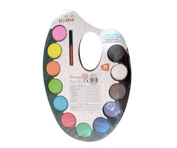 The Littlies: Paleta za slikanje s 12 boja