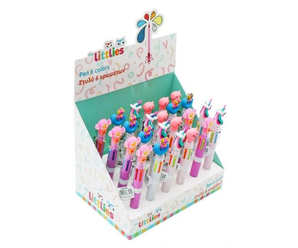 The Littlies: Šest boja olovaka u različitim varijantama 1 komad