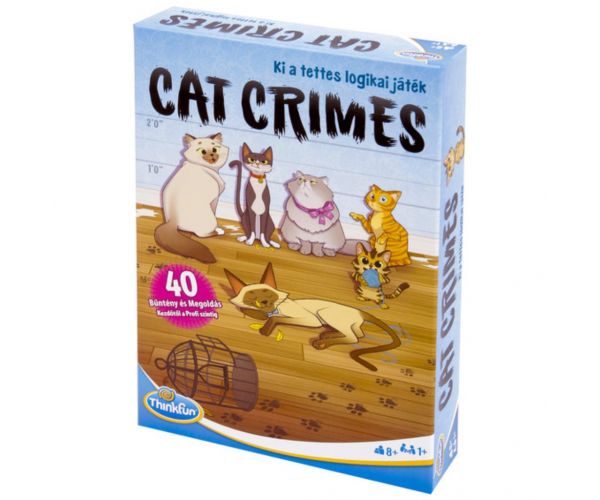 ThinkFun Cat Crimes: Društvena igra nestašnih mačaka
