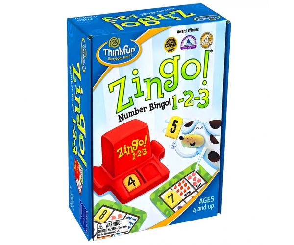 Thinkfun: Zingo 1-2-3 társasjáték