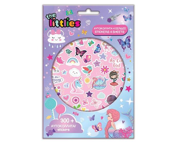 The Littlies: Set za djevojčice naljepnice od 300 kom