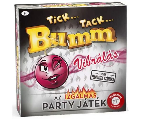 Tick Tack Bumm Vibrálás társasjáték - Piatnik