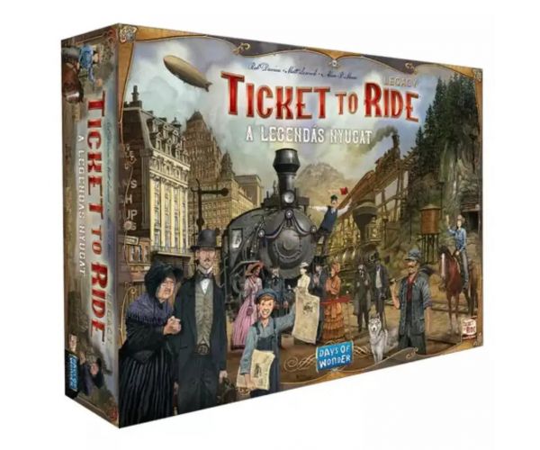Ticket to Ride Legacy - A legendás nyugat