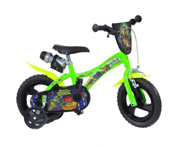 Tini Nindzsa teknőcök gyerek bicikli 12-es méretben - Dino Bikes kerékpár