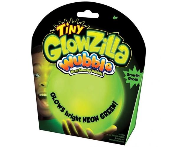 Tiny Glowzilla Wubble svjetleća neon mjehurić lopta zelene boje 30 cm