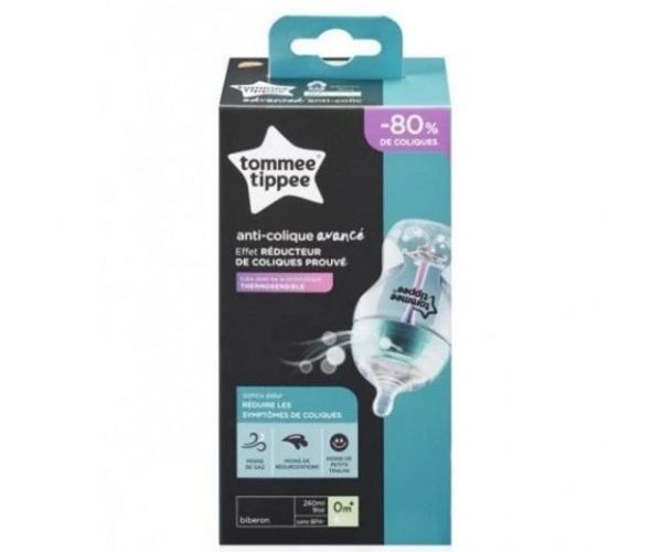 Tommee Tippee: Advanced ANTI-COLIC türkiz cumisüveg 260ml (0 hó+)