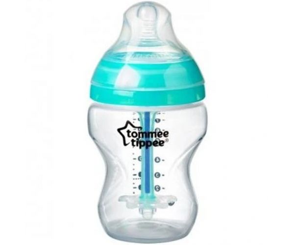 Tommee Tippee: Advanced ANTI-COLIC tirkizna bočica za hranjenje 260 ml (0 mjeseci+)