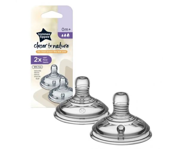 Tommee Tippee: Advanced Anti-Colic Vari Flow etetőcumi (0 hó+)