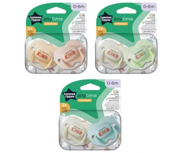 Tommee Tippee: Anytime 2db-os cumi szett (0-6hó)