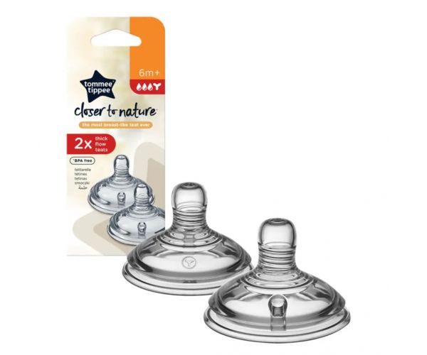 Tommee Tippee: Etetőcumi sűrű ételekhez (6 hó+)