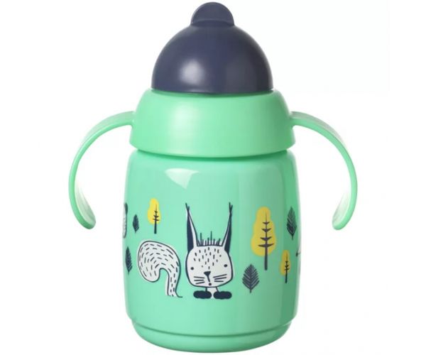 Tommee Tippee: Superstar Zelena čaša za učenje sa slamkom 300 ml