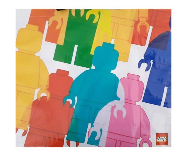 LEGO® Minifigura mintás bevásárlótáska