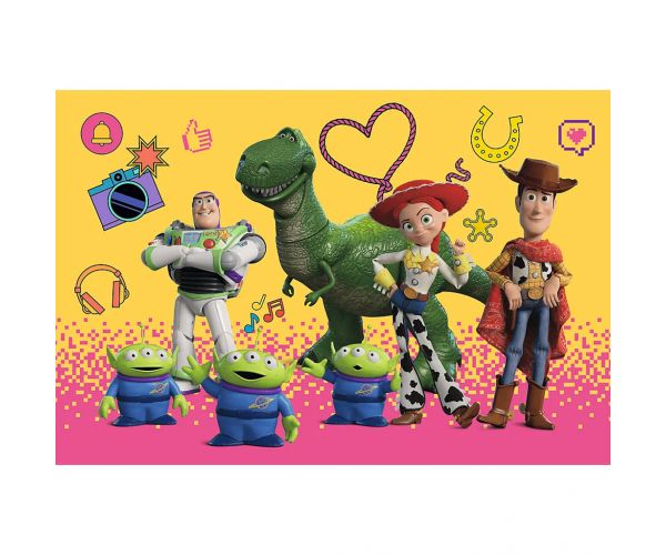 Toy Story 5 Igračke i prijatelji Maxi slagalica od 24 komada - Trefl
