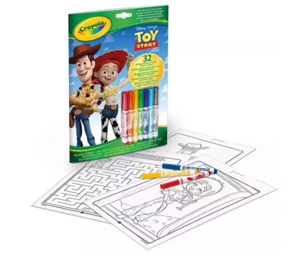 Toy Story 5: Kifestő és foglalkoztató füzet filctollakkal