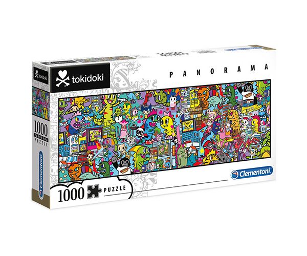 Tokidoki panorama puzzle 1000kom - Clementoni