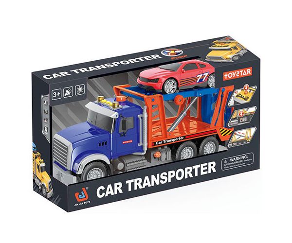 Toystar Kamion za prijevoz automobila sa svjetlom i zvukom 36cm