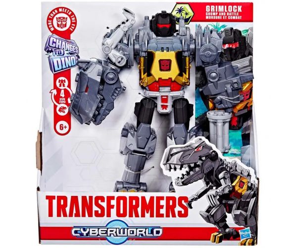 Transformers Cyberworld: Chomp & Battle Grimlock figura 22,5cm - Hasbro
