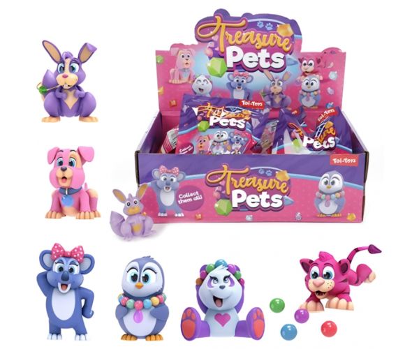 Treasure Pets: Figurica iznenađenja s životinjama 1 komad
