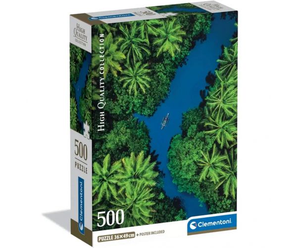 Trópusi kaland 500db-os HQC kompakt puzzle - Clementoni