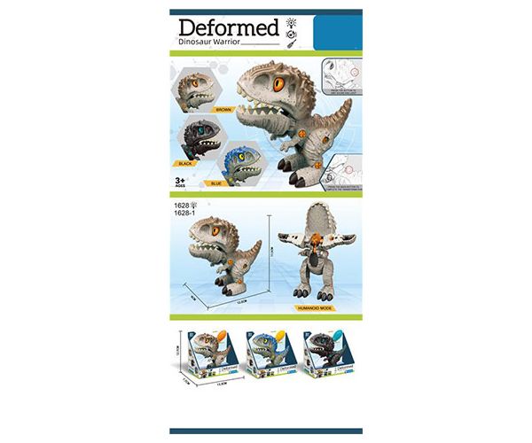 Transformacija dino ratnika u nekoliko verzija