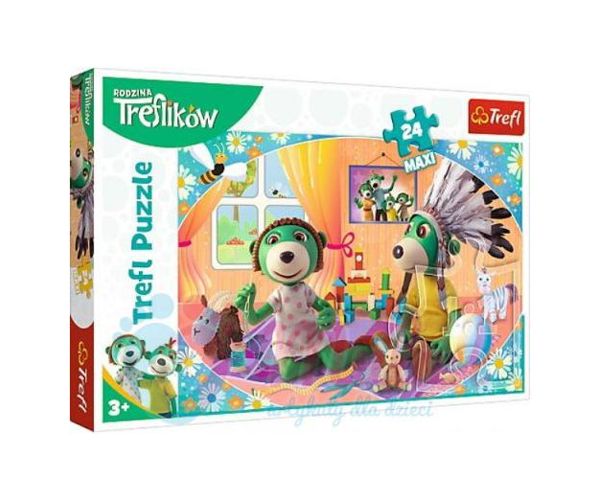 Treflikow Zabavljajmo se zajedno Maxi puzzle set od 24kom - Trefl