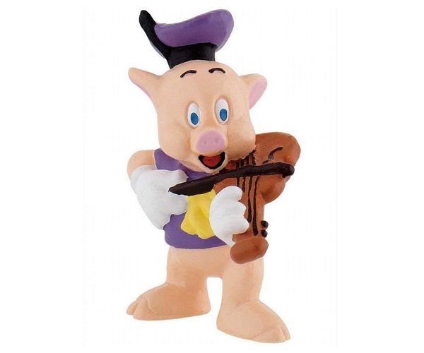 Tri praščića: Praščić vionilist figura - Bullyland