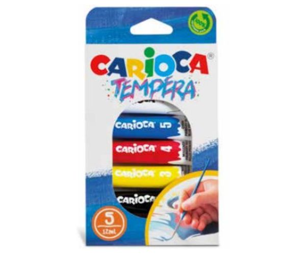 Tuba set tempera 5x12ml - Carioca