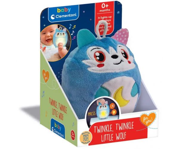 Twinkle-twinkle kicsi farkas interaktív bébijáték - Clementoni baby