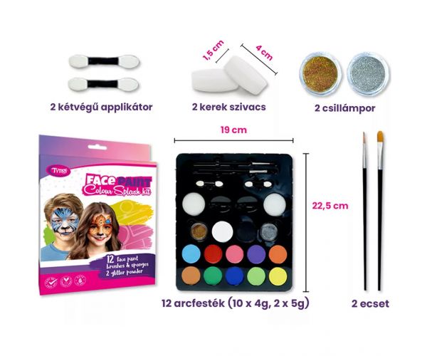 TyToo: Colour Splash set za oslikavanje lica