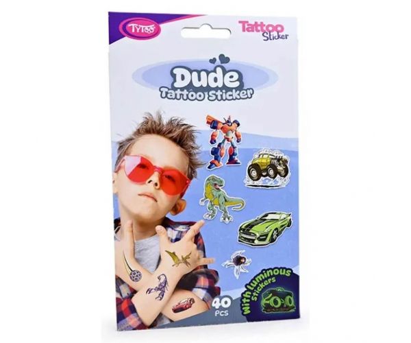 TyToo: Dude set tetovaža naljepnica