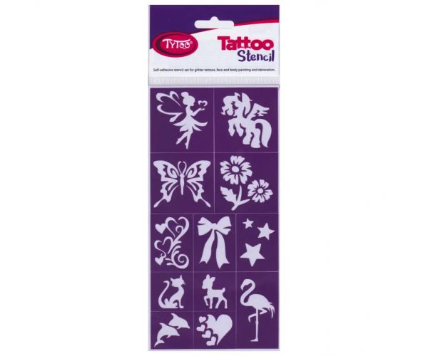 TyToo: Dream pack lányos csillámtetoválás sablon szett