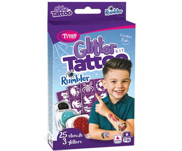 TyToo: Rumbler csillámtetoválás szett