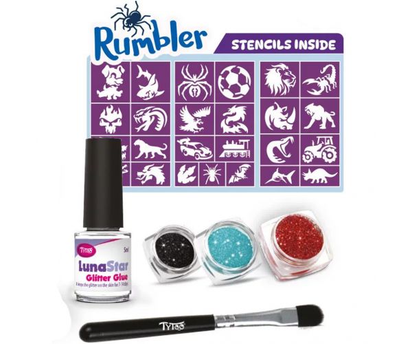 TyToo: Rumbler set za tetovaže sa šljokicama