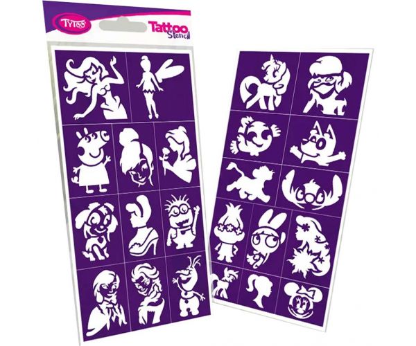 Tytoo: MagicToon sablon szett 23db-os