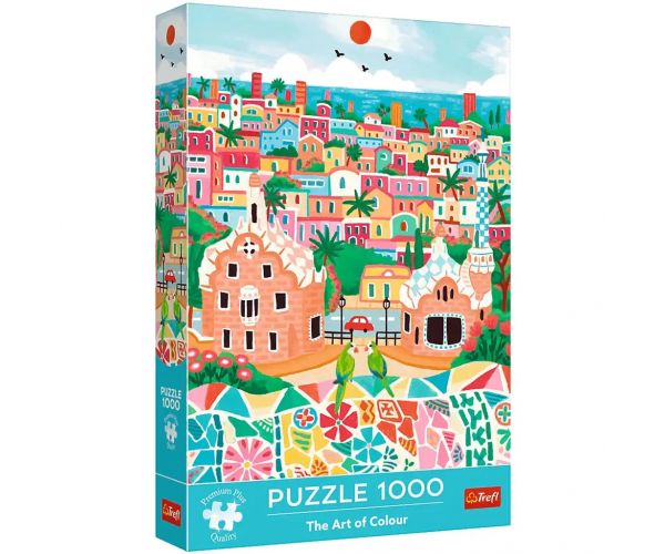 A színek művészete, Barcelona 1000db-os prémium puzzle - Trefl