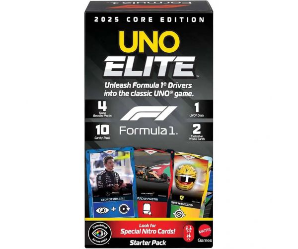 UNO Elite F1 kártyajáték - Mattel