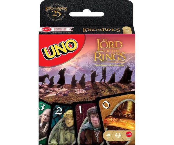 UNO Gyűrűk Ura kártyajáték - Mattel